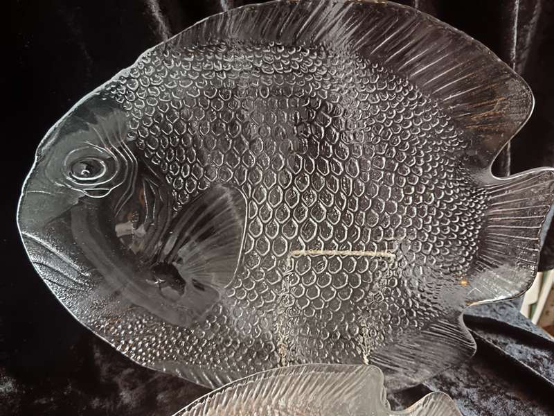 Arcopul French pressedGlass Fish Set