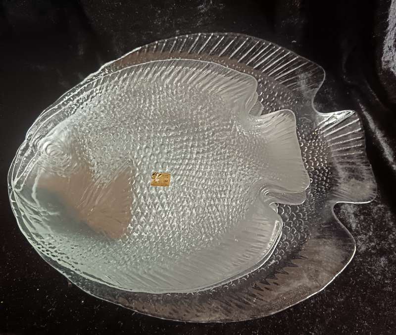 Arcopul French pressedGlass Fish Set