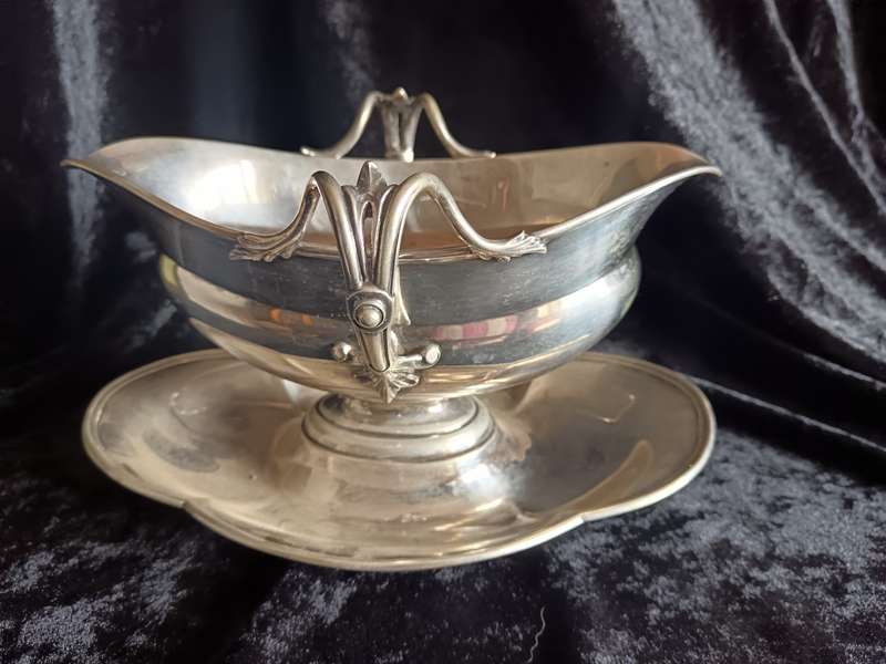 Silver Plated Sauce Boat