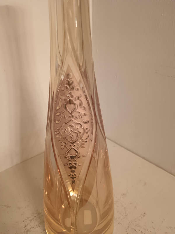 Dadece Elde Yikayiniz Art Glass Vase made in Istanbul