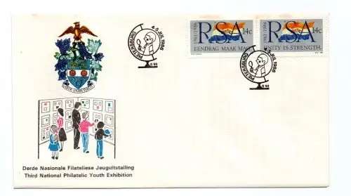 1986 RSA Third National Philatelic Youth Exhibition Commemorative Cover