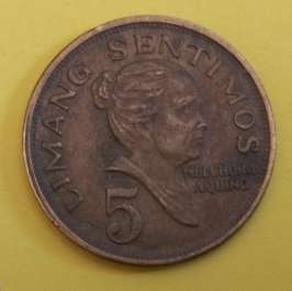 PHILIPINES 5 SENTIMOS -1972