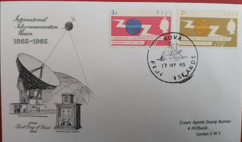 FIJI ITU FDC 1965