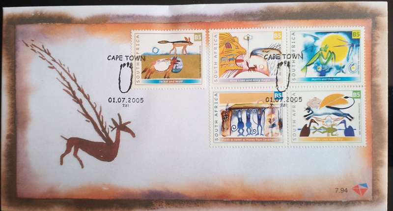 South Africa 2005 Folk lore & legends  FDC 7.94. Cat R85 (2023-25)