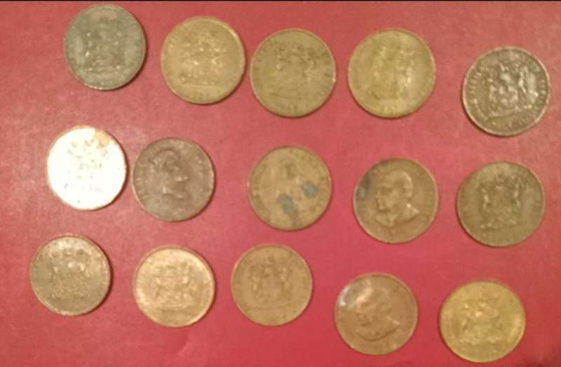 Rsa 2 cent coins x25 (A)