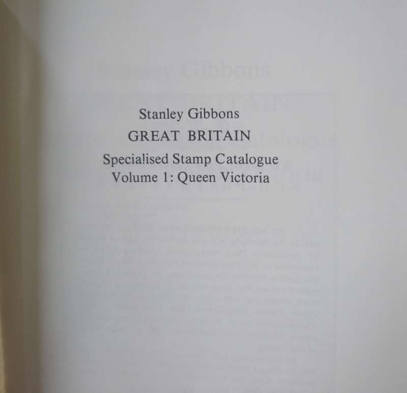 GB PENNY BLACK/BLUE CATALOGUE 1983 FOR PLATE NUMBERS -MUST HAVE FOR COLLECTORS OF THEM !!