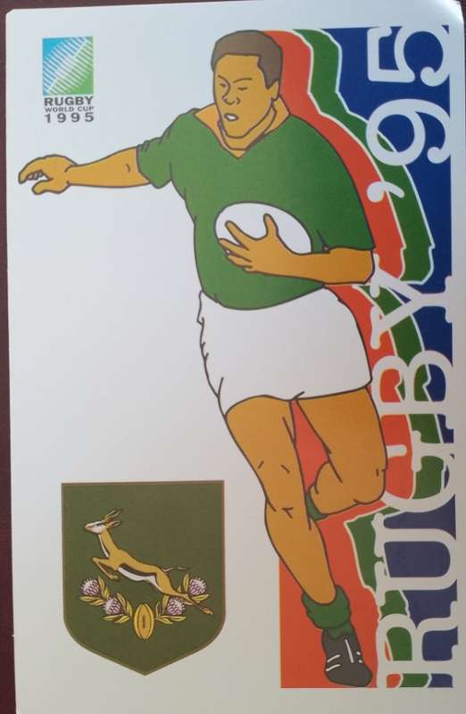 RUGBY POST CARDS X3 ( 1976 AND 2 X (1995)