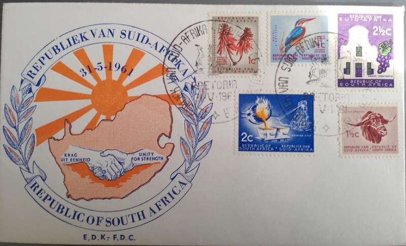 RSA REPUBIC FDC 1961