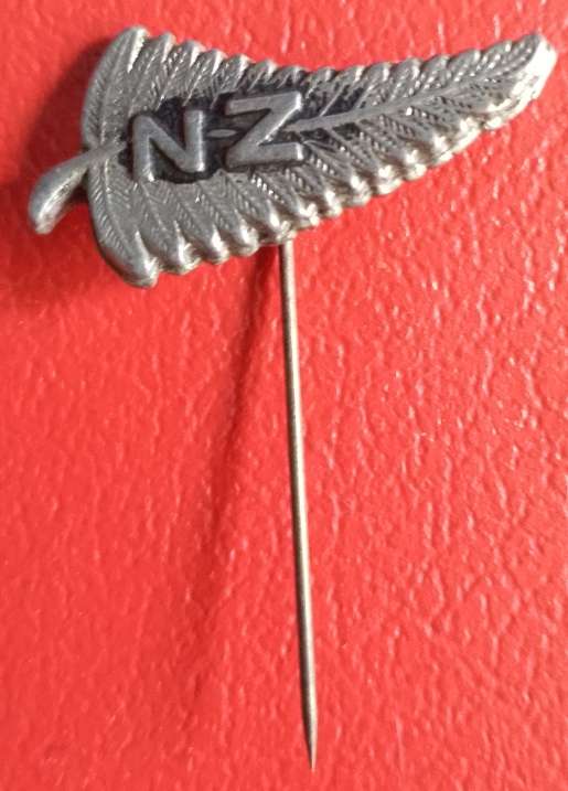 NEW ZEALAND VINTAGE RUGBY PIN