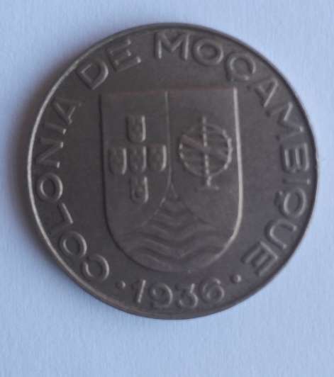 MOCAMEBIQUE/REPUBLICA PORTUGAL 1 ESCUDO 1957