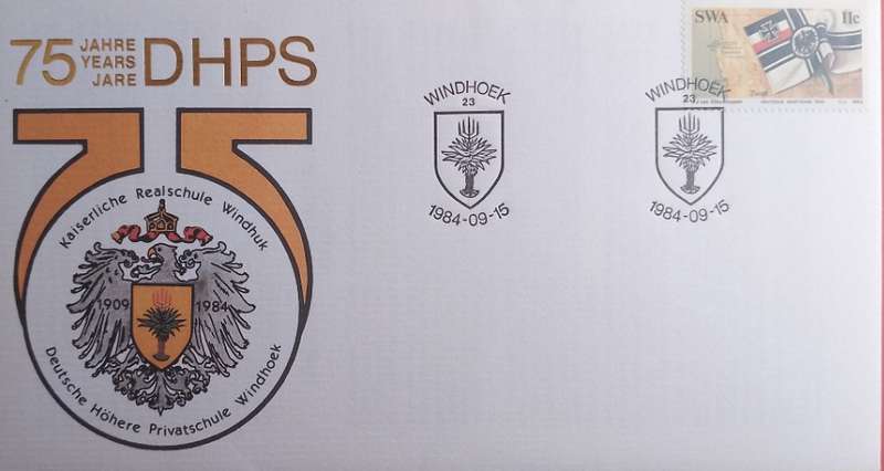 SWA 75 yrs dhps WINDHOEK 1984