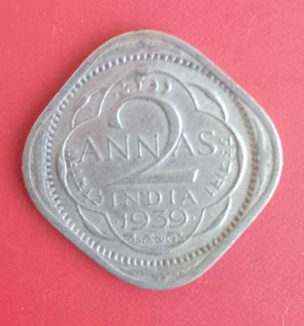 India - British, 1939-B 2 Annas