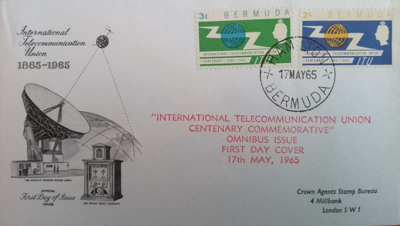 BERMUDA ITU FDC 1965