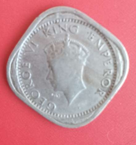 India - British, 1939-B 2 Annas