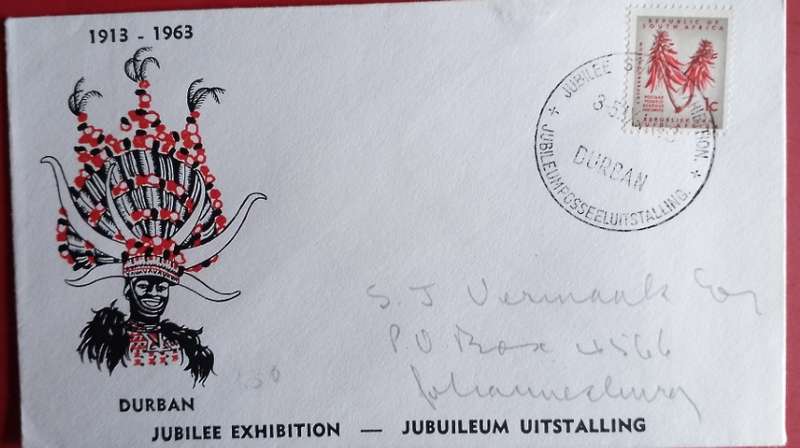 DURBAN JUBILEE EXHIBITION 50 YEARS 1963