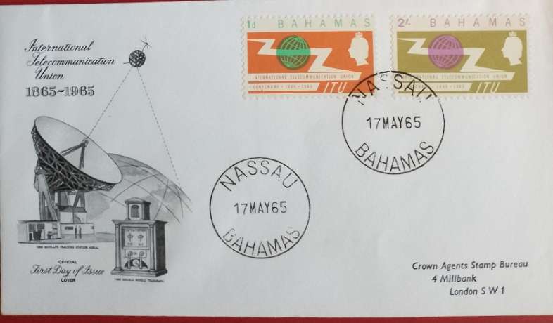 BAHAMAS ITU FDC 1965