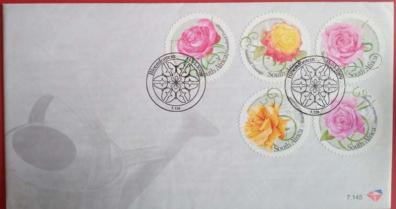 South Africa - 2009 Valentines Day Roses FDC 7.145
