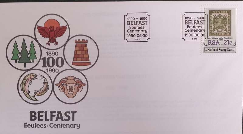 BELAST 100 YEARS COVER 1990