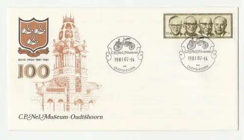 1981 RSA CP Nel Museum Commemorative Cover