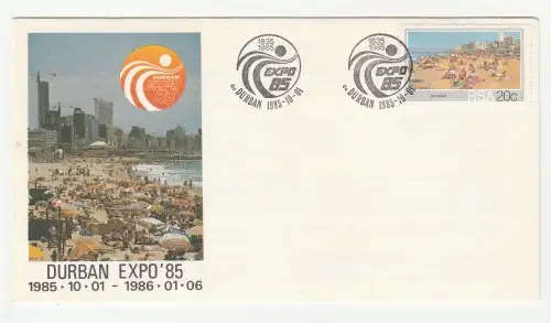 1985 RSA Durban Expo `85 Commemorative Cover