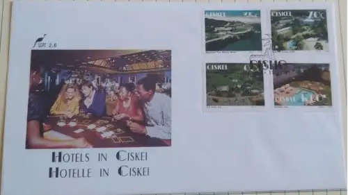 1992 - Ciskei - 2.6 - Hotels in Ciskei - FDC