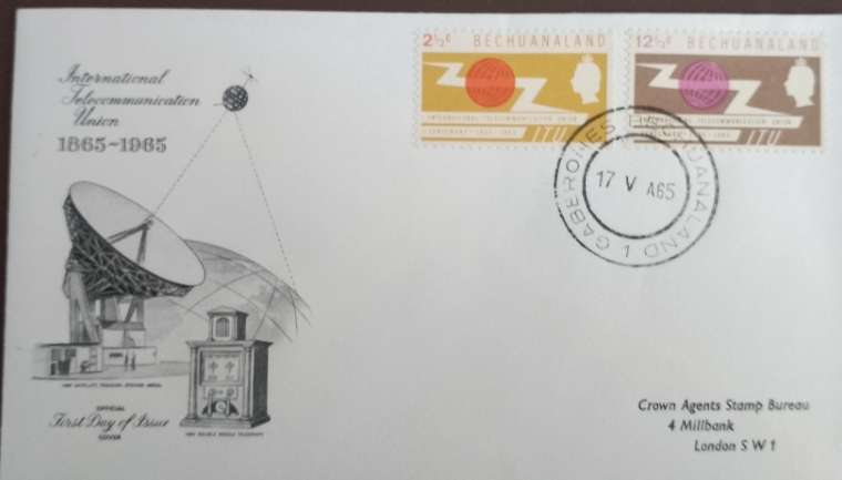 BECHUANALAND ITU FDC 1965