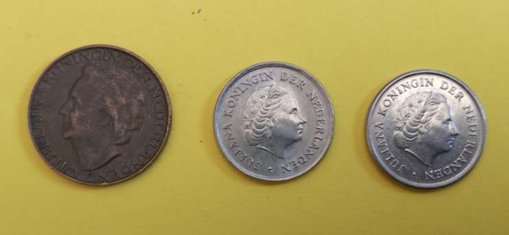 NETHERLANDS X3 COINS