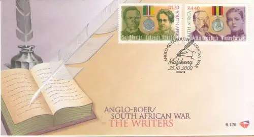 FDC  6.125 ANGLO BOER WAR-2000