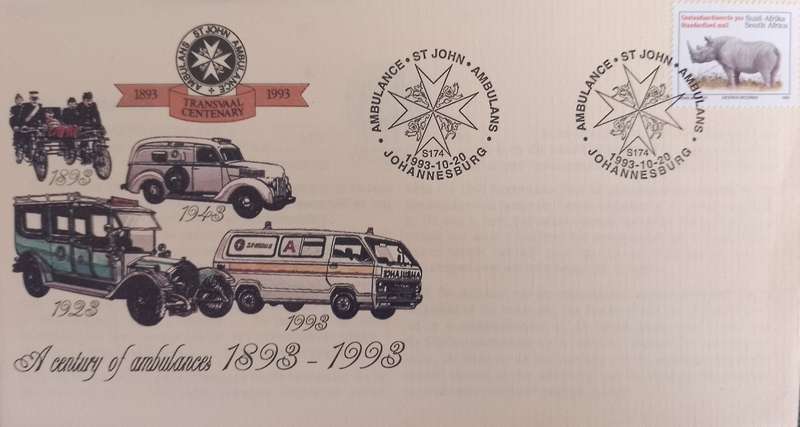 ST JOHNS AMBULANCES 100 YEARS  1993 COVER