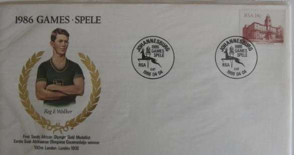 1986 RSA RSA Games 1986 Commemorate FDC