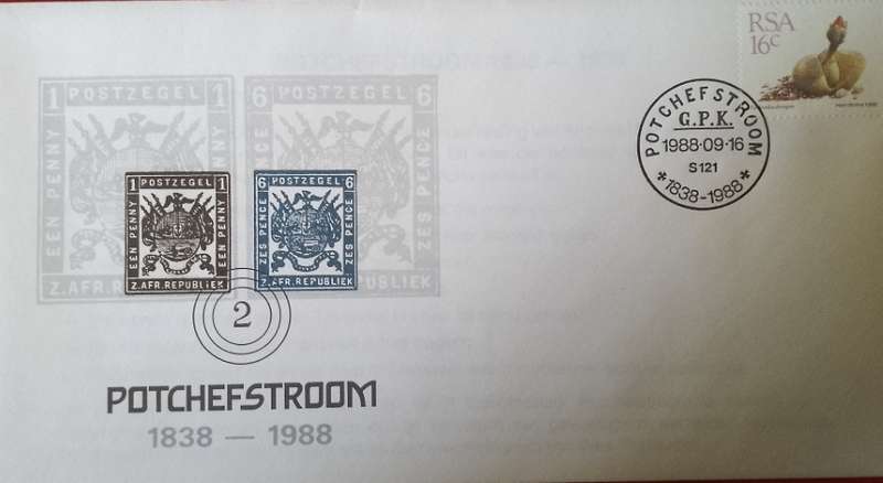 POTCHEFSTROOM 150 YEARS -1988 COVER