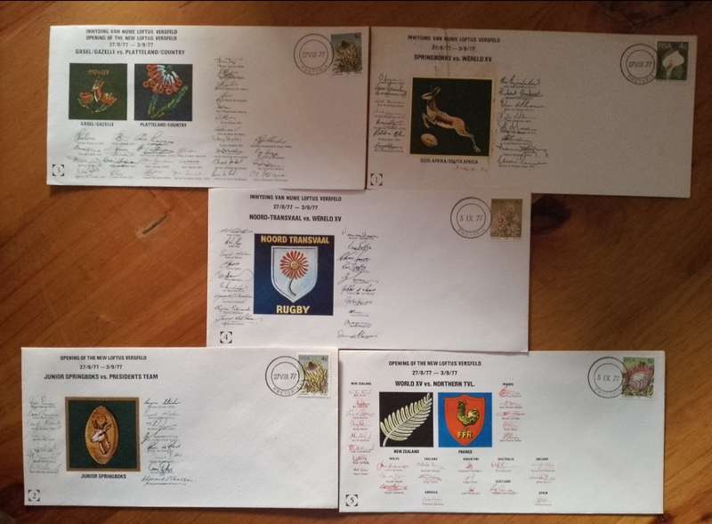 RUGBY RELATED COVERS FROM 1977 X5-SCARCER COVERS