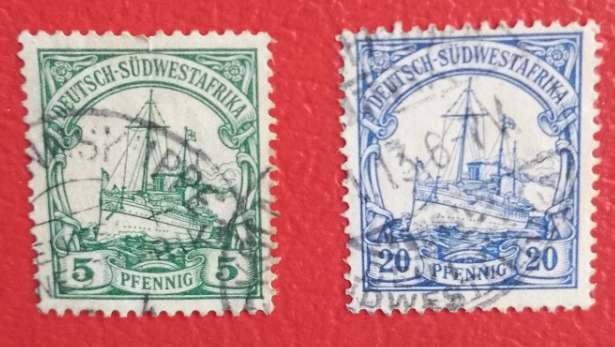 German South West Africa 1901 X2