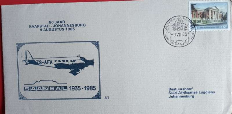 SAA #41 CAPETOWN-JHB