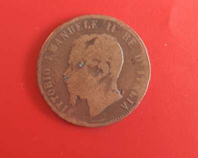 ITALY COIN 10 CENTIMOS 1800s