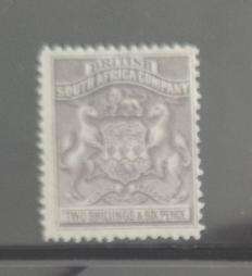 BSAC 1906 2s6d BLUEISH GREY MINT