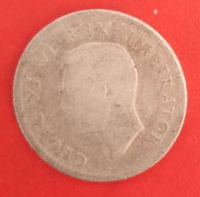 UNION 1 SHLLING 80% SILVER 1942
