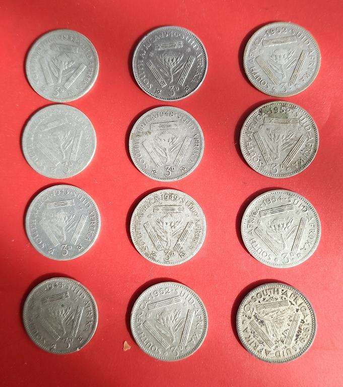 UNION x12 SILVER TICKIES 7x80%-5x50%