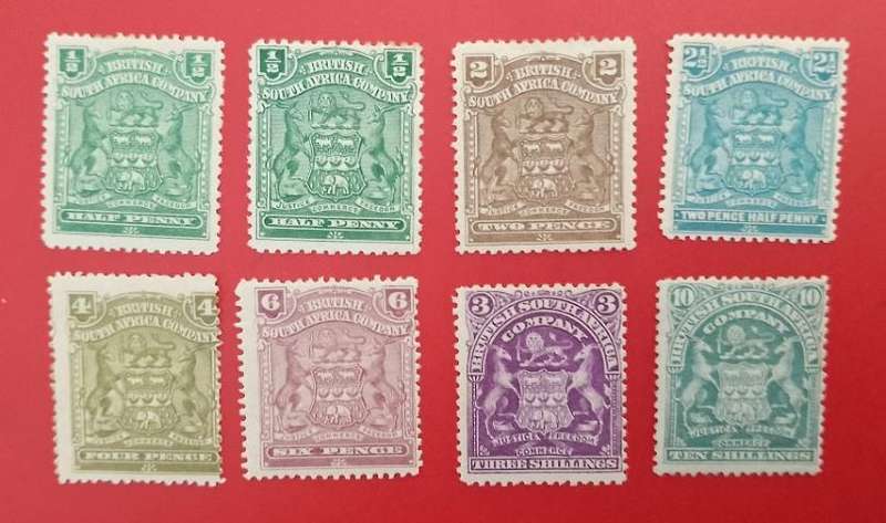 BSAC X8 MINT/MLH -SACC67/68/71/72/73/74/75/83-SEE SCANS