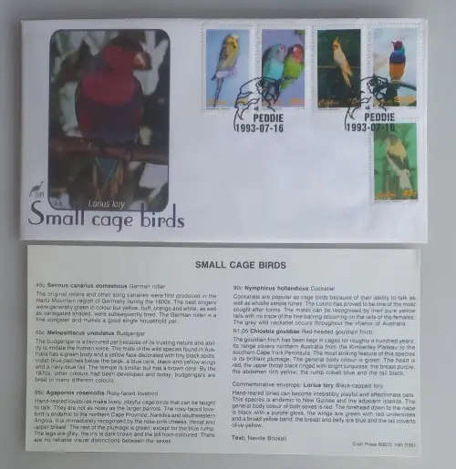 Ciskei 1993 - Small Cage Birds - FDC #2.8