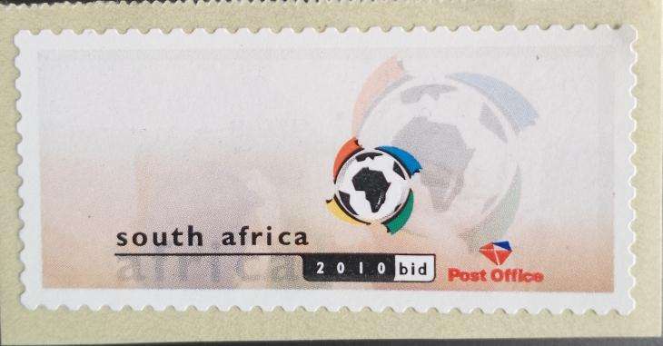 RSA 2004 VIRTUAL STAMP (2010 WORLD CUP BID UNUSED)