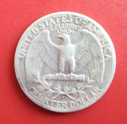 USA WW2 SILVER LIBERTY QUARTER 1943