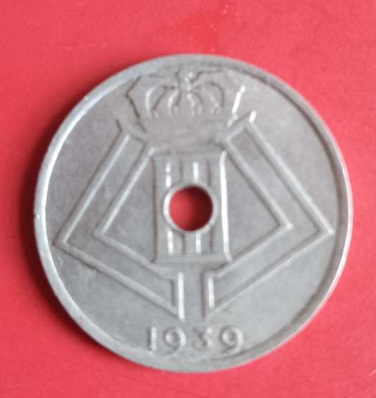 1942 Belgium 25 Centimes - Leopold III BELGIE-BELGIQUE