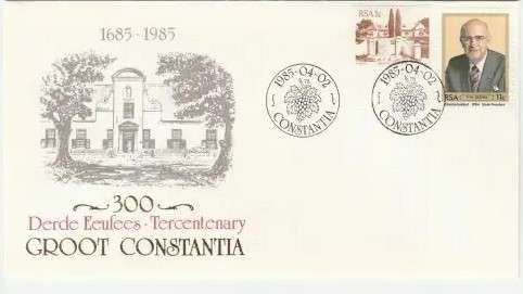 1985 RSA 300 Groot YEARS Constantia Commemorative Cover