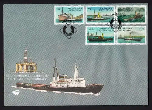 RSA 1994: OFFICIAL LARGE FDC 6.4 - TUGBOATS