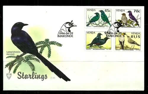 Venda - 1994 Starlings FDC 2.35
