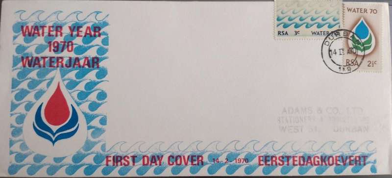 RSA UNUSUAL WATER COVER 1970