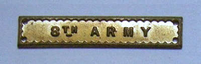 Full Size 8th Army Ribbon Bar