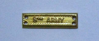 Miniature 8th Army Ribbon Bar