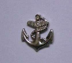 John Chard Anchor (Navy) Ribbon Emblem for Decoration and Medal 18mm x 17mm